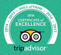 2017 Tripadvisor Certificate of Excellence